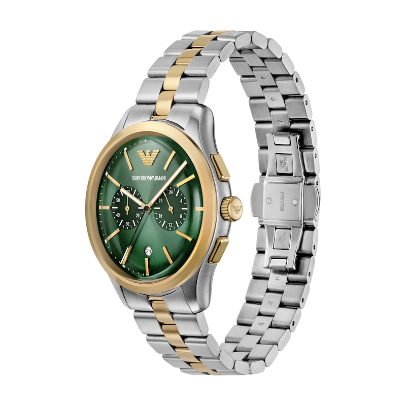 Main Image 4 of Emporio Armani Men's Chronograph Two-Tone Stainless Steel Watch