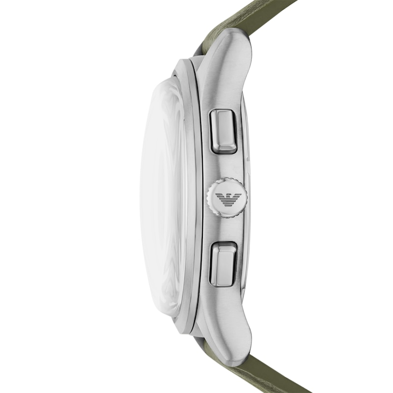 Main Image 3 of Emporio Armani Men's Chronograph Green Mirum® Strap Watch