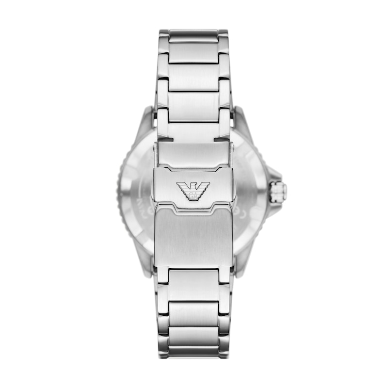 Main Image 2 of Emporio Armani World Explorer Men's Solar Green Dial & Stainless Steel Watch