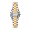 Thumbnail Image 2 of Michael Kors Lexington Lux Women's Multifunction Black Dial & Two-Tone Watch