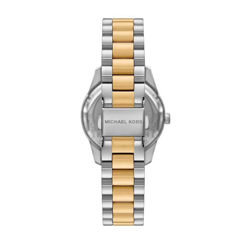 Main Image 2 of Michael Kors Lexington Lux Women's Multifunction Black Dial & Two-Tone Watch