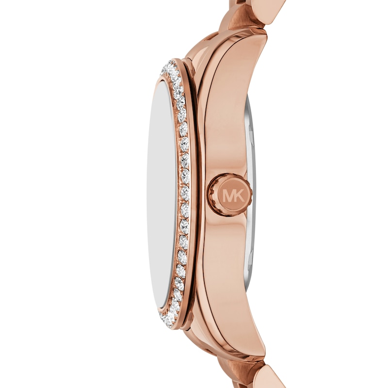 Main Image 3 of Michael Kors Lexington Lux Women's Multifunction Rose Gold Tone Watch