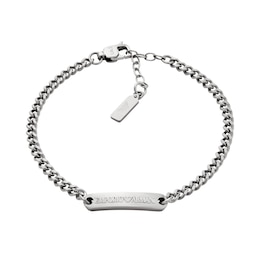 Emporio Armani Stainless Steel ID Bracelet