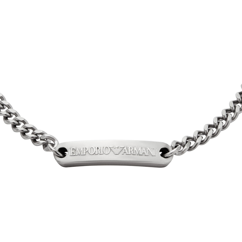 Main Image 2 of Emporio Armani Stainless Steel ID Bracelet