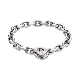 Emporio Armani Men's Stainless Steel ID Chain Bracelet