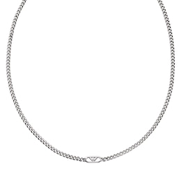 Emporio Armani Men's Stainless Steel Chain Necklace