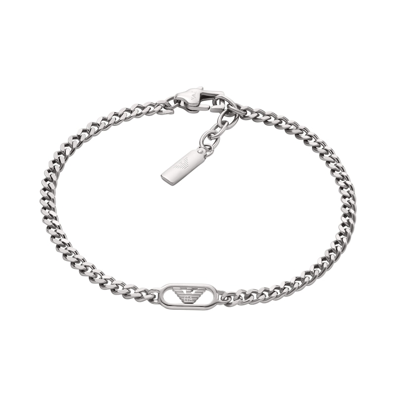 Main Image 1 of Emporio Armani Men's Stainless Steel Chain Bracelet