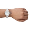 Thumbnail Image 7 of Emporio Armani Women's Mother Of Pearl Dial Stainless Steel Watch & Bracelet Gift Set