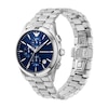 Thumbnail Image 4 of Emporio Armani Men's Chronograph Blue Dial & Stainless Steel Watch