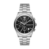 Thumbnail Image 1 of Emporio Armani Men's Chronograph Black Dial & Stainless Steel Watch