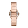 Thumbnail Image 2 of Michael Kors Sylvia Women's Crystal Bezel White Dial  Rose Gold Tone Bracelet  Watch