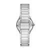 Thumbnail Image 2 of Michael Kors Sylvia Women's Crystal Bezel Silver Dial Stainless Steel Bracelet Watch