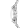 Thumbnail Image 3 of Michael Kors Sylvia Women's Crystal Bezel Silver Dial Stainless Steel Bracelet Watch