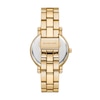 Thumbnail Image 2 of Michael Kors Women's Corey Black Dial Gold Tone Stainless Steel Bracelet Watch