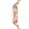 Thumbnail Image 3 of Michael Kors Women's Corey Rose Dial & Rose Gold Tone Stainless Steel Bracelet Watch