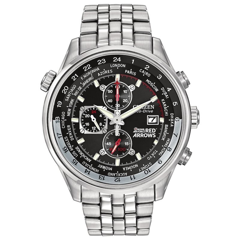 Citizen Eco-Drive Red Arrows Men's Steel Bracelet Watch