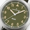 Thumbnail Image 4 of Hamilton Khaki Field Quartz 38mm Green Textile Strap Watch