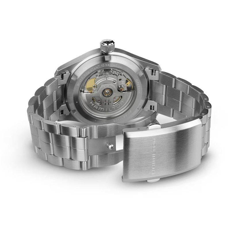 Main Image 2 of Hamilton Khaki Field Automatic 38mm Blue Dial & Stainless Steel Watch