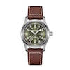 Thumbnail Image 1 of Hamilton Khaki Field Automatic 42mm Green Dial & Brown Leather Strap Watch
