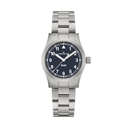 Hamilton Khaki Field Quartz 33mm Blue Dial & Stainless Steel Watch