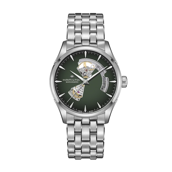 Men's Hamilton Jazzmaster Open Heart Automatic 42Mm Stainless Steel Watch