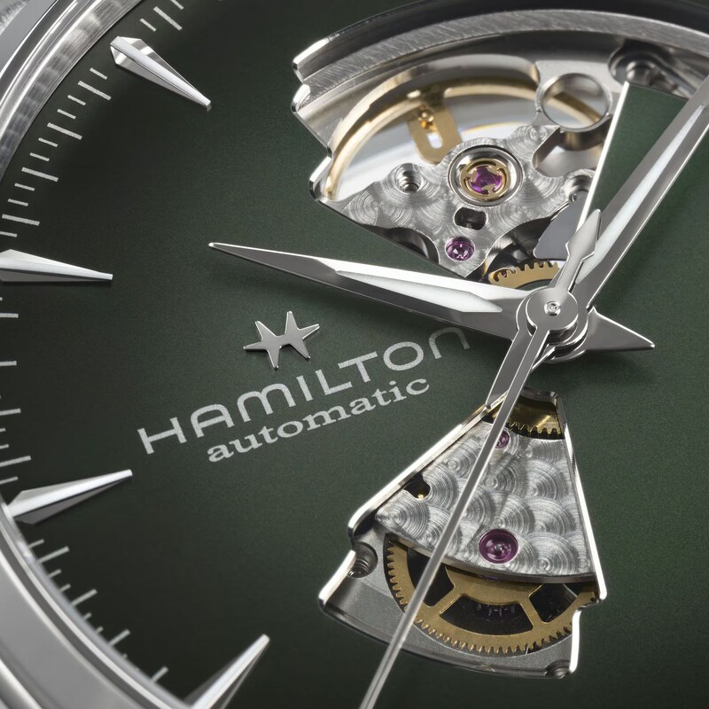 Main Image 3 of Hamilton Jazzmaster Open Heart Automatic 42mm Stainless Steel Watch