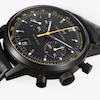 Thumbnail Image 2 of Hamilton American Classic Intra-Matic Auto Chrono Yellow & Black Leather Strap Watch