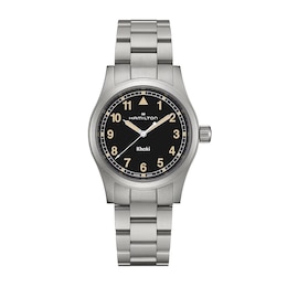 Hamilton Khaki Field Quartz 38mm Black Dial & Stainless Steel Watch