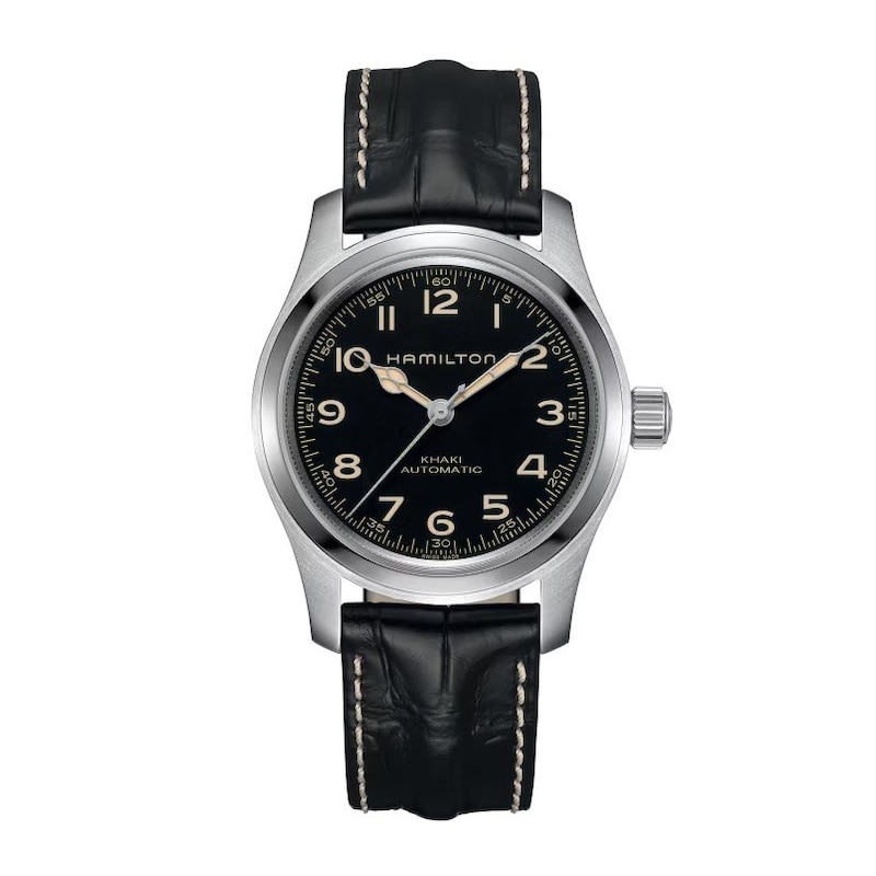 Main Image 1 of Hamilton Khaki Field Murph Auto 42mm Stainless Steel & Leather Bundle Watch