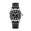 Thumbnail Image 1 of Hamilton Khaki Field Automatic 42mm Black Leather Strap Watch