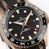 Thumbnail Image 3 of Hamilton Khaki 43mm Navy Scuba Automatic GMT Bronze & Black Textile Watch