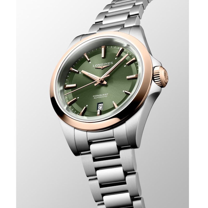 Main Image 3 of Longines Conquest Automatic 30mm Two Tone Stainless Steel Watch