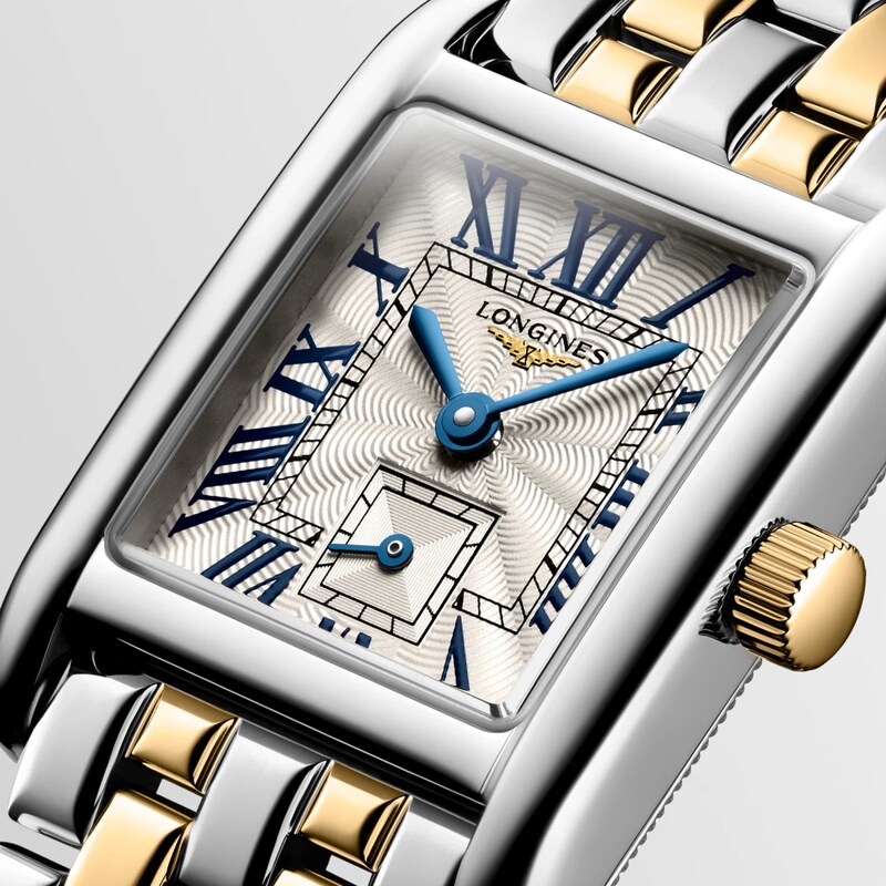 Main Image 5 of Longines Mini DolceVita Ladies' 18ct Yellow Gold & Stainless Steel Watch