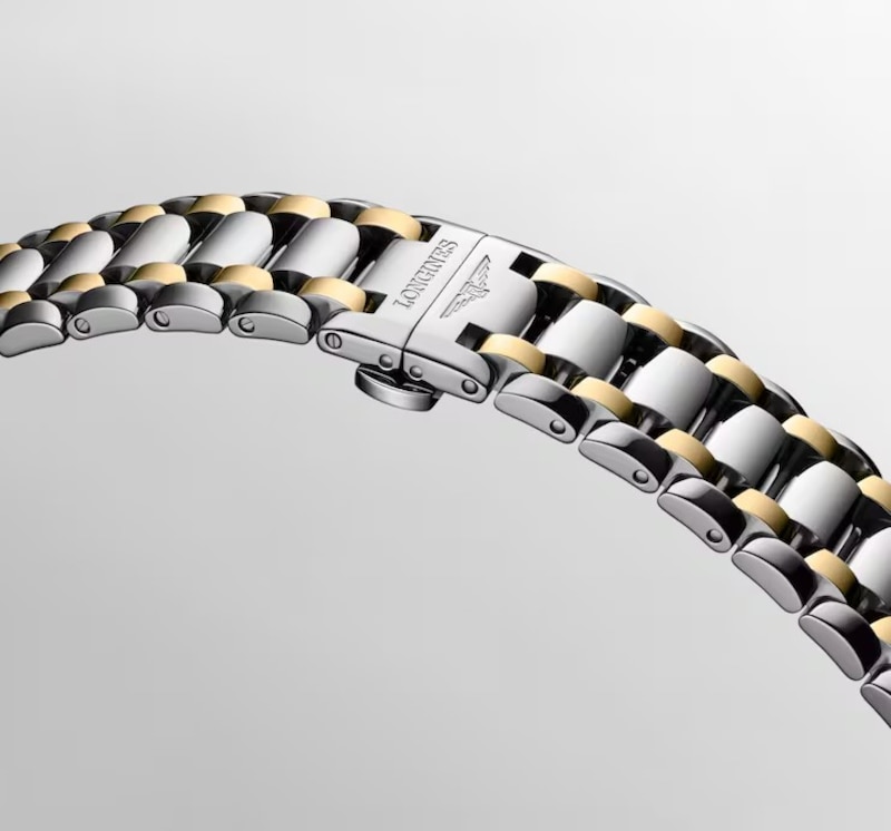 Main Image 5 of Longines Primaluna Moonphase 34mm Diamond Two Tone Bracelet Watch