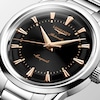 Thumbnail Image 3 of Longines Conquest Heritage 38mm Black Dial & Stainless Steel Bracelet Watch