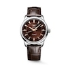 Thumbnail Image 1 of Longines Conquest Heritage Brown Leather Strap Watch