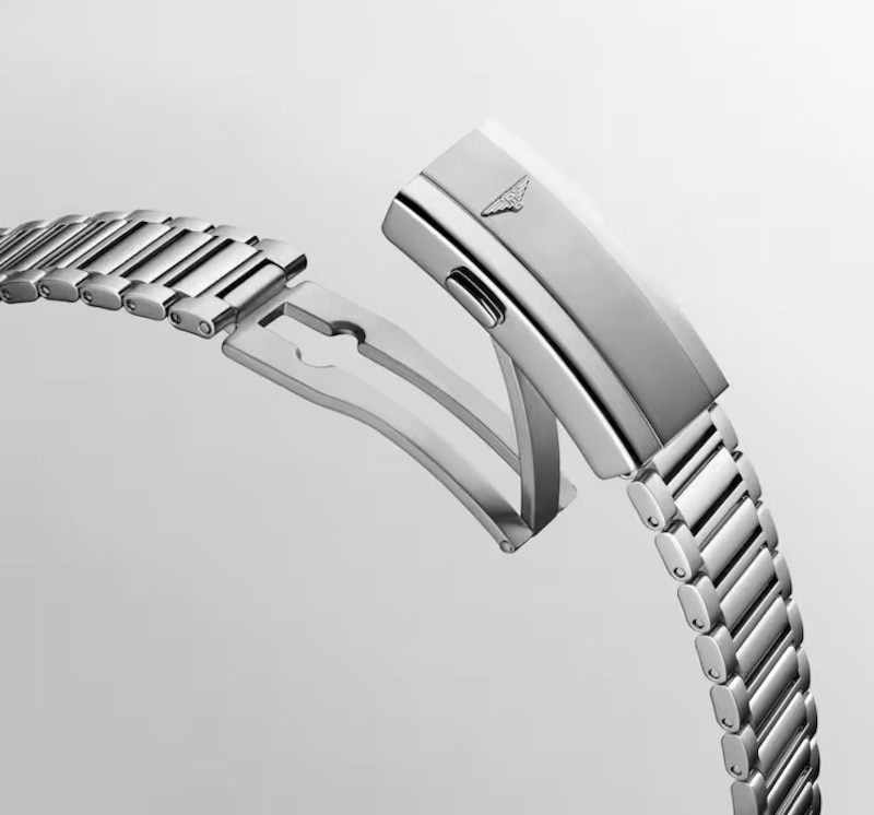 Main Image 4 of Longines Conquest Heritage 38mm Silver Dial & Stainless Steel Watch