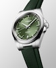 Thumbnail Image 4 of Longines Conquest 38mm Green Rubber Strap Watch