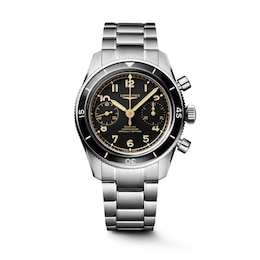 Longines Spirit Flyback Chronograph 39.5mm Stainless Steel Watch