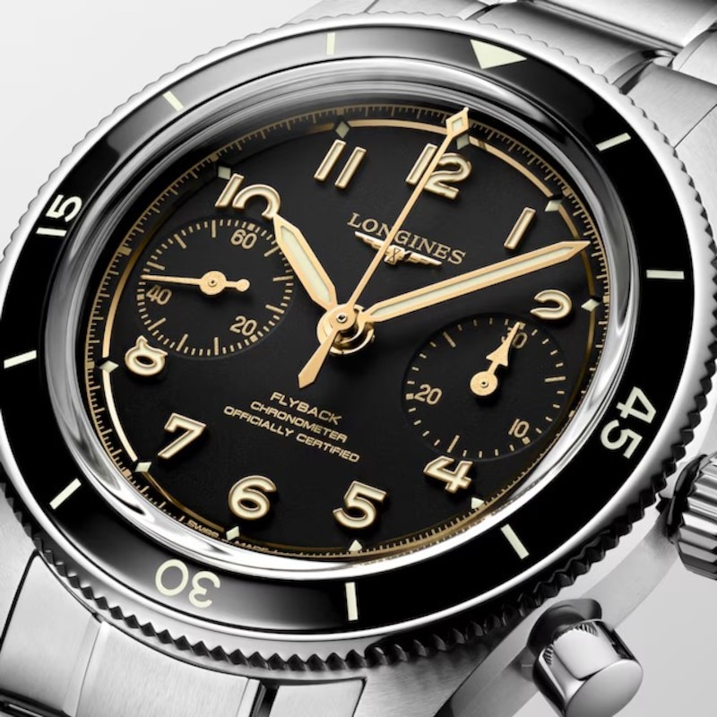 Main Image 3 of Longines Spirit Flyback Chronograph 39.5mm Stainless Steel Watch