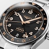 Thumbnail Image 4 of Longines Spirit Zulu Time Stainless Steel Watch