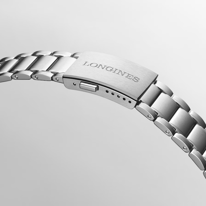 Main Image 5 of Longines Spirit Zulu Time Stainless Steel Watch