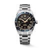 Thumbnail Image 1 of Longines Spirit Zulu Time Blue Ceramic & Stainless Steel Watch