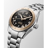 Thumbnail Image 4 of Longines Spirit Zulu Time 18ct Rose Gold & Stainless Steel Watch