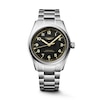 Thumbnail Image 1 of Longines Spirit Pilot Men's 39mm Black Dial Stainless Steel Bracelet Watch