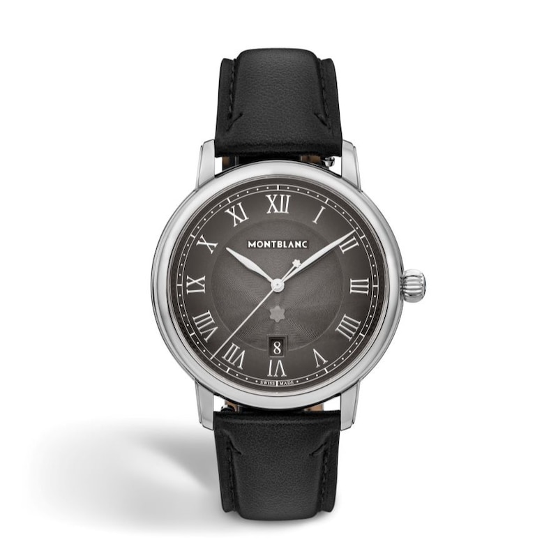 Main Image 1 of Montblanc Star Legacy Automatic Date 42mm Leather Strap Watch