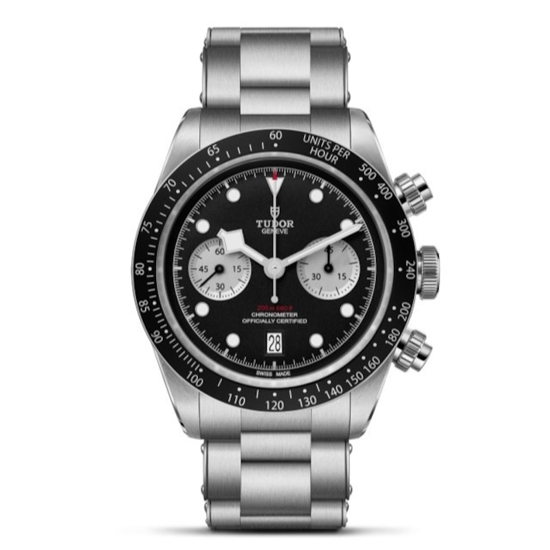 Main Image 1 of TUDOR Black Bay Chrono Black 3-Link Dial Stainless Steel Bracelet