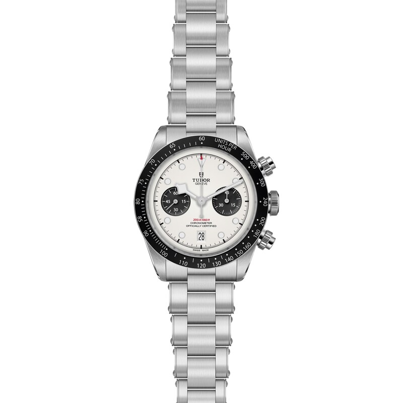 Main Image 2 of TUDOR Black Bay Chrono Cream 3-Link Stainless Steel Bracelet Watch