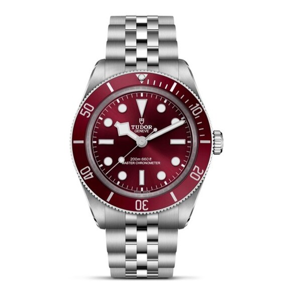 Tudor Black Bay 58 Burgundy Dial 5-Link Stainless Steel Bracelet Watch