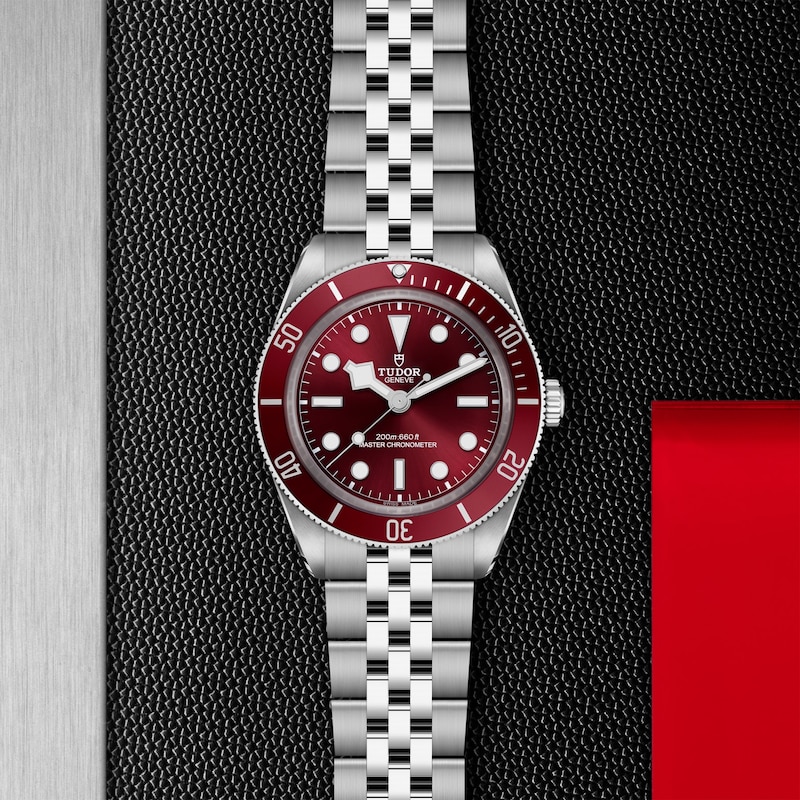 Main Image 3 of TUDOR Black Bay 58 Burgundy Dial 5-Link Stainless Steel Bracelet Watch